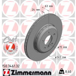 ZIMMERMANN Bremsscheibe