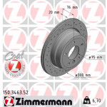 ZIMMERMANN Bremsscheibe