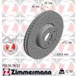 ZIMMERMANN Bremsscheibe