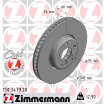 ZIMMERMANN Bremsscheibe