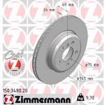 ZIMMERMANN Bremsscheibe