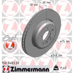 ZIMMERMANN Bremsscheibe