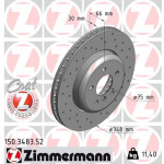 ZIMMERMANN Bremsscheibe