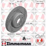 ZIMMERMANN Bremsscheibe