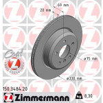 ZIMMERMANN Bremsscheibe