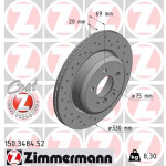 ZIMMERMANN Bremsscheibe