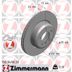 ZIMMERMANN Bremsscheibe
