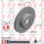 ZIMMERMANN Bremsscheibe
