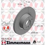 ZIMMERMANN Bremsscheibe