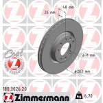 ZIMMERMANN Bremsscheibe