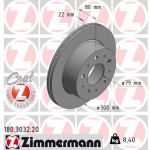 ZIMMERMANN Bremsscheibe