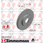 ZIMMERMANN Bremsscheibe