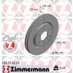 ZIMMERMANN Bremsscheibe