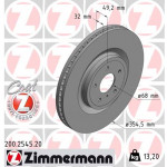 ZIMMERMANN Bremsscheibe