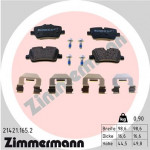 ZIMMERMANN Bremsbelagsatz, Scheibenbremse