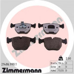 ZIMMERMANN Bremsbelagsatz, Scheibenbremse