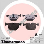 ZIMMERMANN Bremsbelagsatz, Scheibenbremse