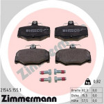ZIMMERMANN Bremsbelagsatz, Scheibenbremse