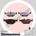 ZIMMERMANN Bremsbelagsatz, Scheibenbremse