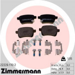 ZIMMERMANN Bremsbelagsatz, Scheibenbremse