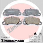 ZIMMERMANN Bremsbelagsatz, Scheibenbremse
