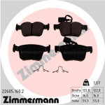 ZIMMERMANN Bremsbelagsatz, Scheibenbremse