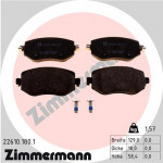 ZIMMERMANN Bremsbelagsatz, Scheibenbremse
