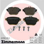 ZIMMERMANN Bremsbelagsatz, Scheibenbremse