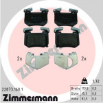 ZIMMERMANN Bremsbelagsatz, Scheibenbremse