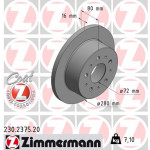 ZIMMERMANN Bremsscheibe