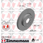 ZIMMERMANN Bremsscheibe