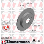 ZIMMERMANN Bremsscheibe
