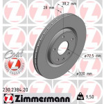 ZIMMERMANN Bremsscheibe