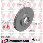 ZIMMERMANN Bremsscheibe
