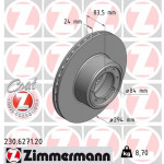 ZIMMERMANN Bremsscheibe