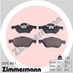 ZIMMERMANN Bremsbelagsatz, Scheibenbremse