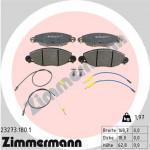 ZIMMERMANN Bremsbelagsatz, Scheibenbremse