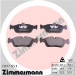 ZIMMERMANN Bremsbelagsatz, Scheibenbremse