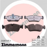 ZIMMERMANN Bremsbelagsatz, Scheibenbremse