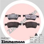 ZIMMERMANN Bremsbelagsatz, Scheibenbremse