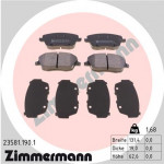 ZIMMERMANN Bremsbelagsatz, Scheibenbremse