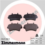 ZIMMERMANN Bremsbelagsatz, Scheibenbremse