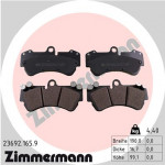 ZIMMERMANN Bremsbelagsatz, Scheibenbremse