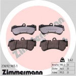ZIMMERMANN Bremsbelagsatz, Scheibenbremse