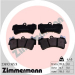 ZIMMERMANN Bremsbelagsatz, Scheibenbremse