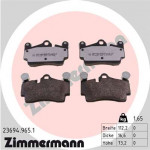ZIMMERMANN Bremsbelagsatz, Scheibenbremse