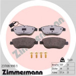 ZIMMERMANN Bremsbelagsatz, Scheibenbremse