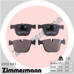 ZIMMERMANN Bremsbelagsatz, Scheibenbremse
