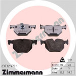 ZIMMERMANN Bremsbelagsatz, Scheibenbremse
