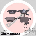 ZIMMERMANN Bremsbelagsatz, Scheibenbremse